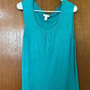 Chico's Turquoise Tank Top